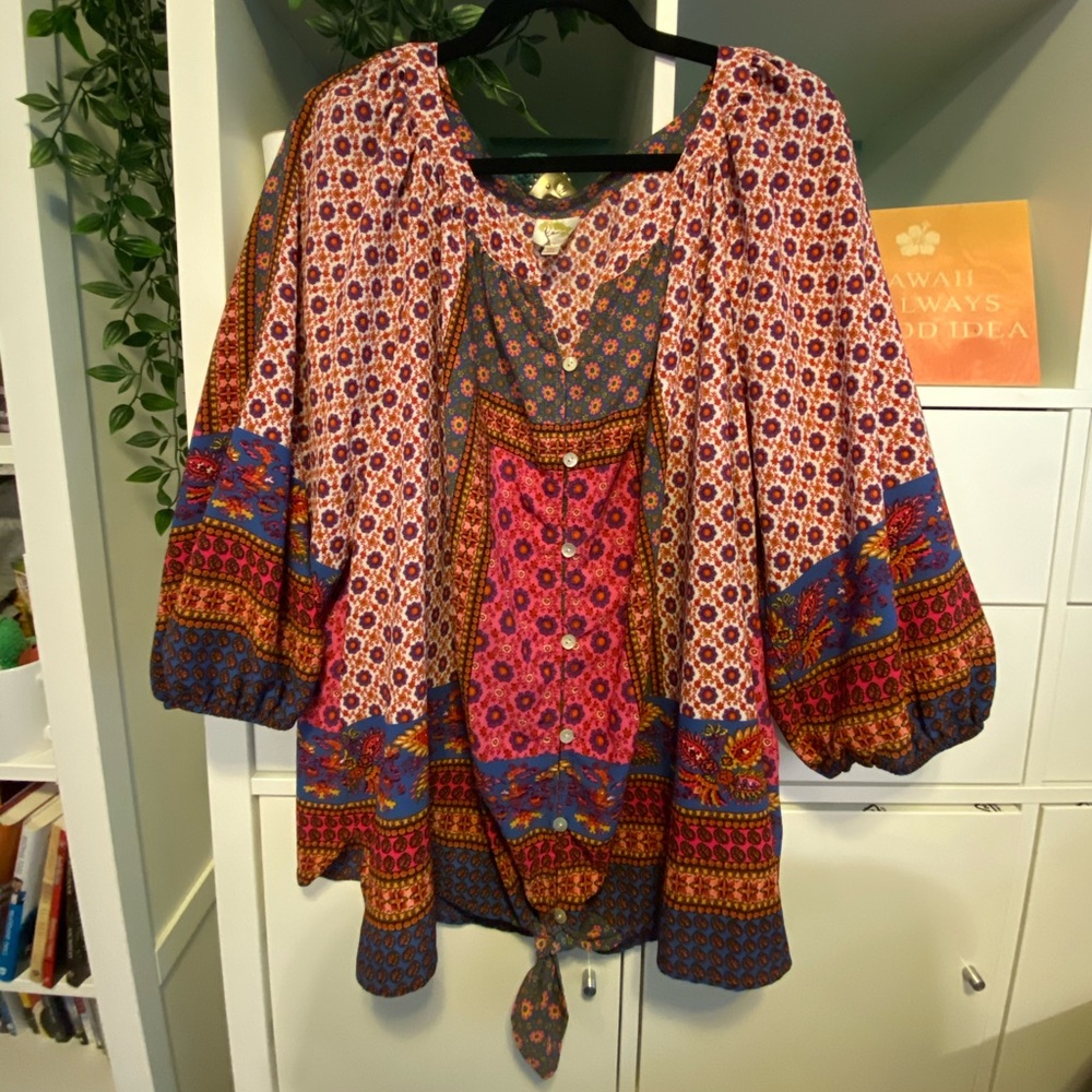EUC Plus Size Blouse